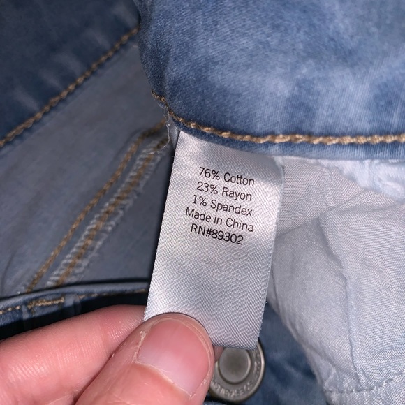 SO ultimate skinny low rise jeggings size 1 - Picture 9 of 11